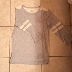J Crew Baseball Tee